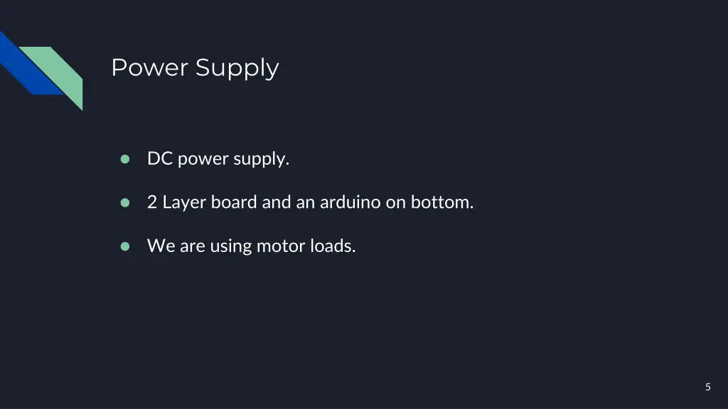 power supply