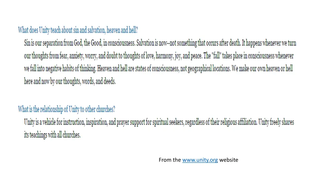 from the www unity org website 1