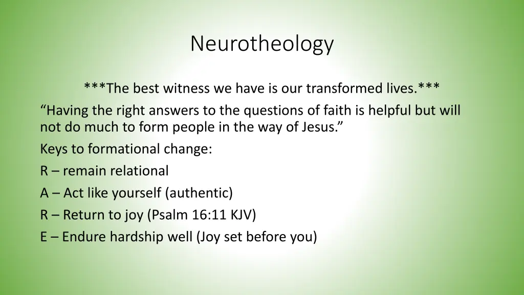 neurotheology