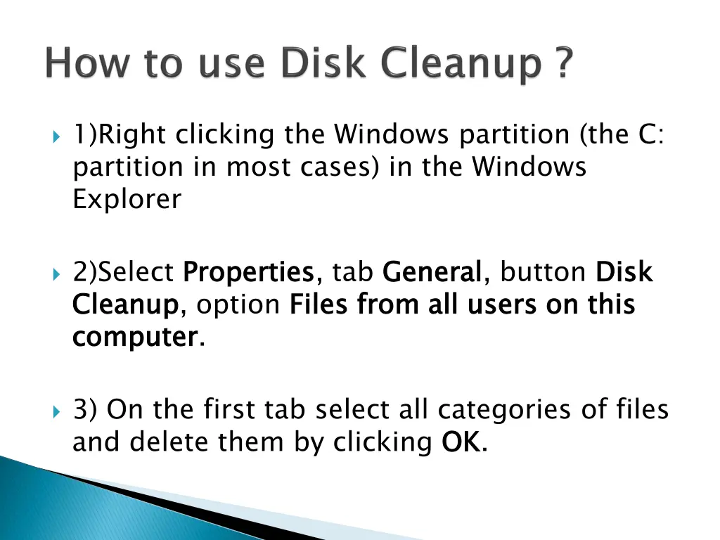 1 right clicking the windows partition