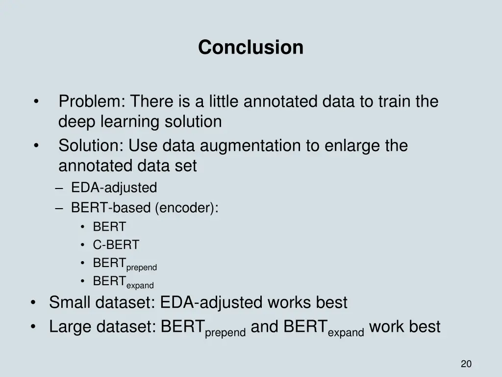 conclusion
