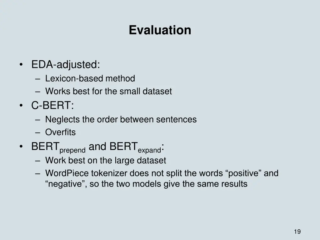 evaluation 2