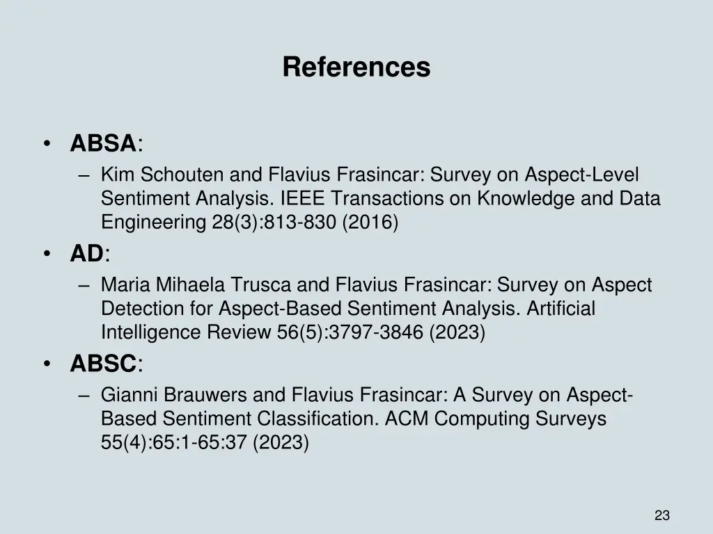 references
