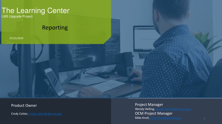 the learning center lms upgrade project
