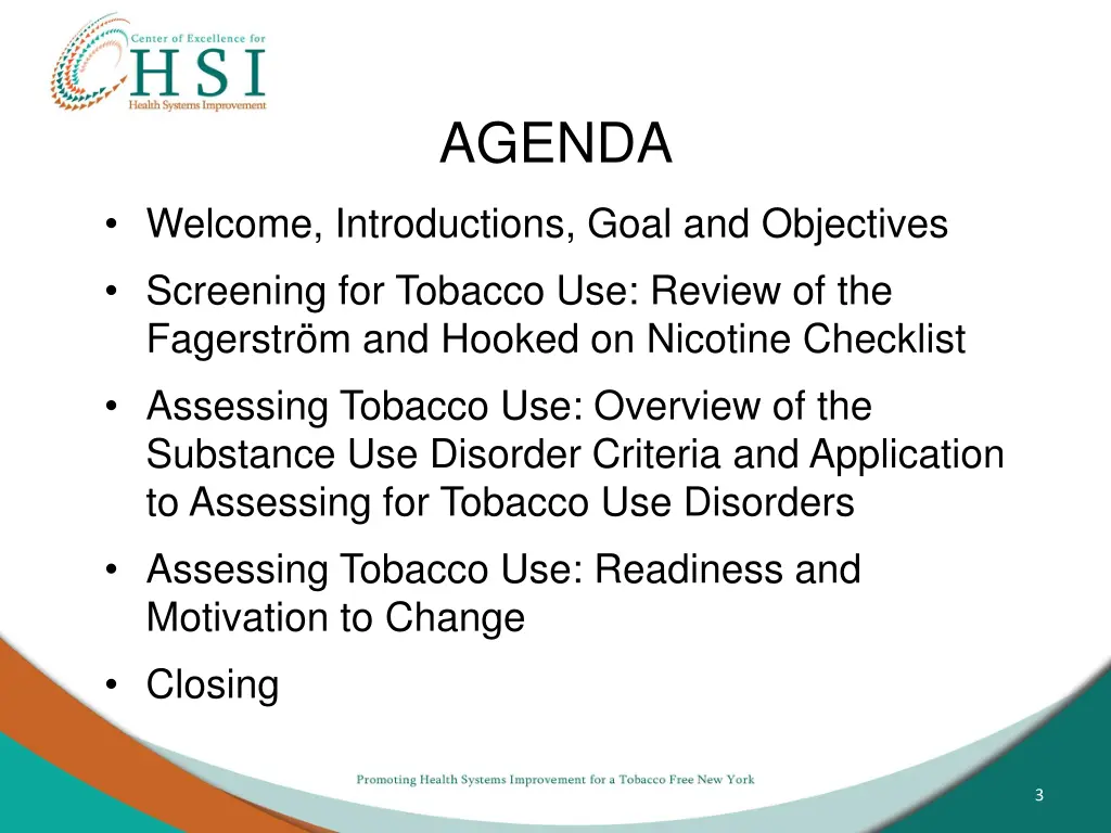 agenda
