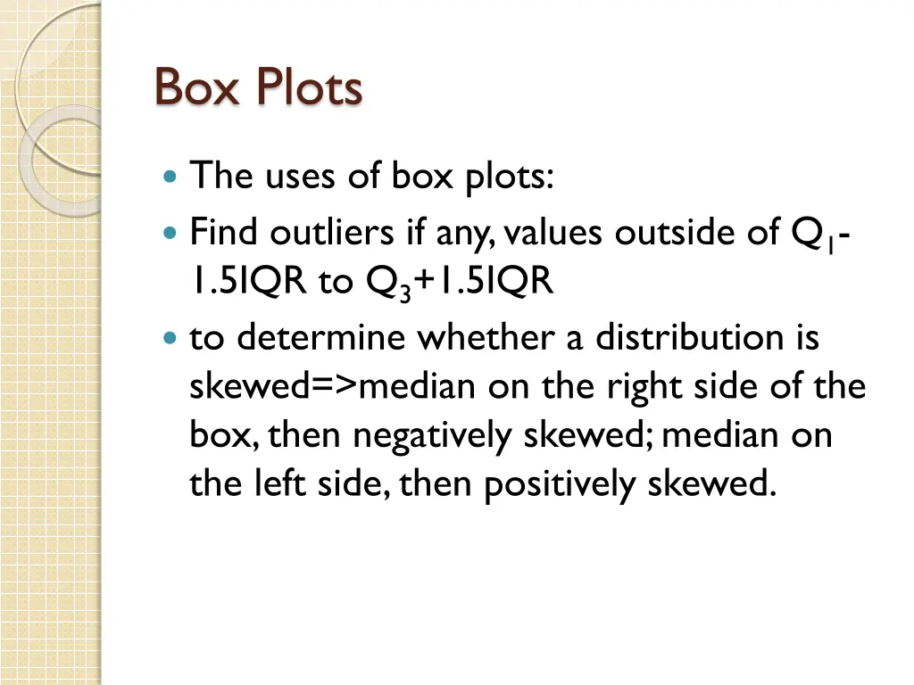 box plots 2