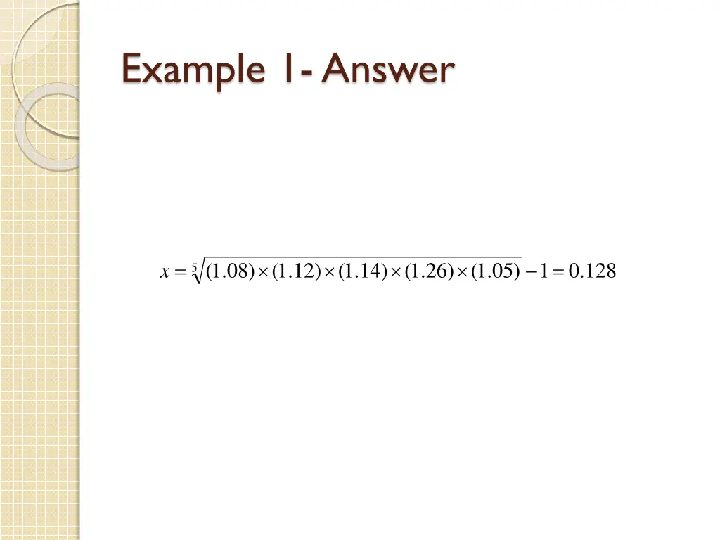 example 1 answer 1