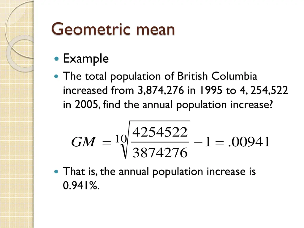 geometric mean 3