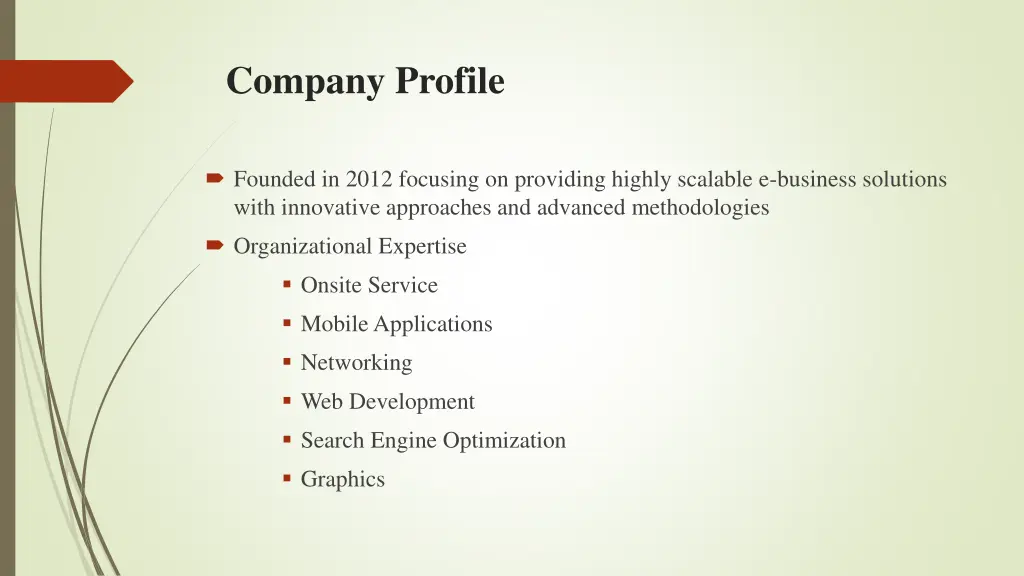company profile