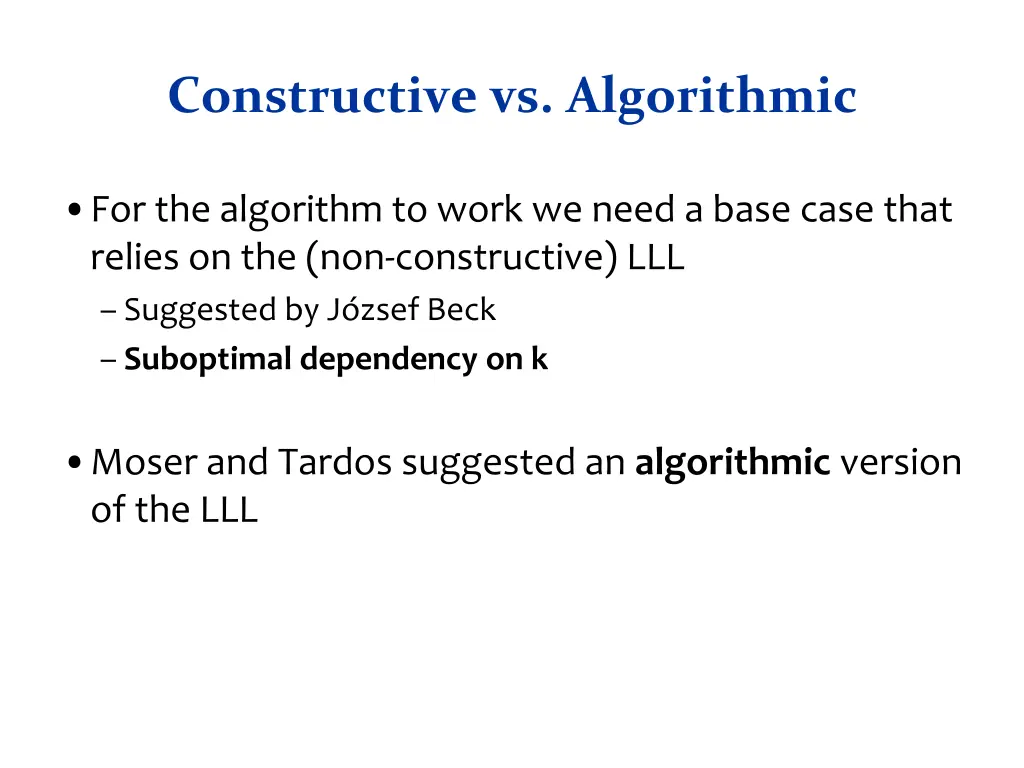 constructive vs algorithmic 1