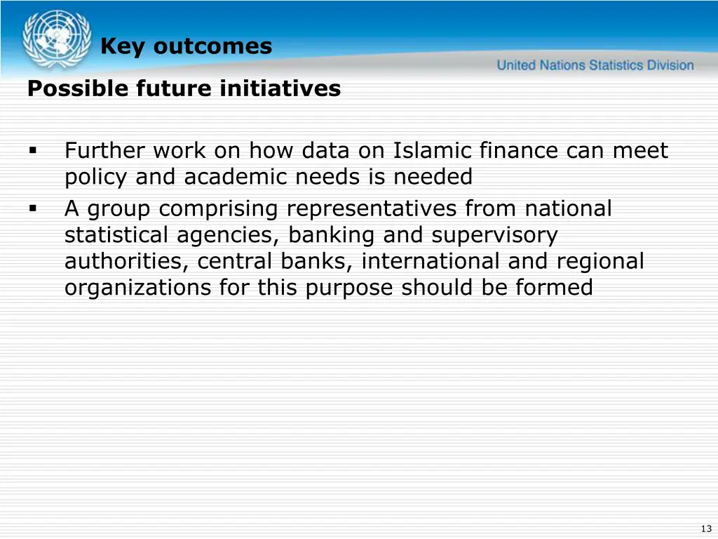 key outcomes 8