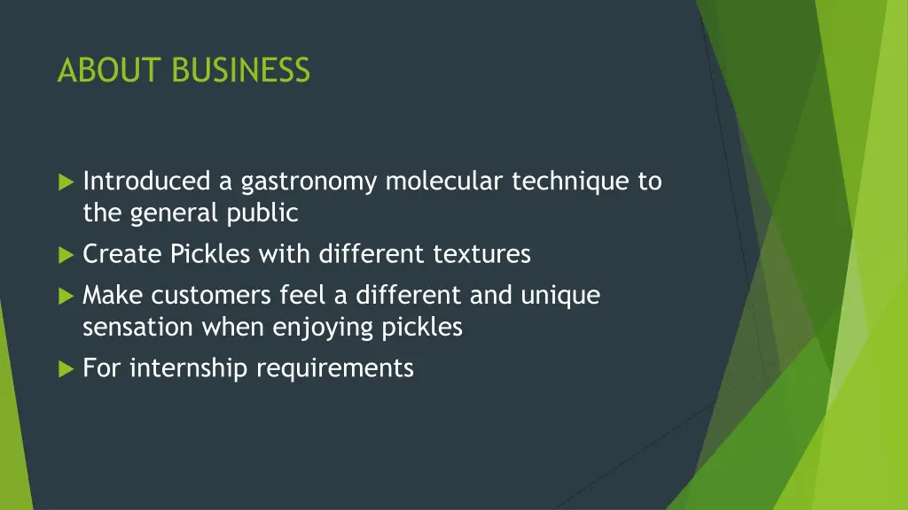 about business