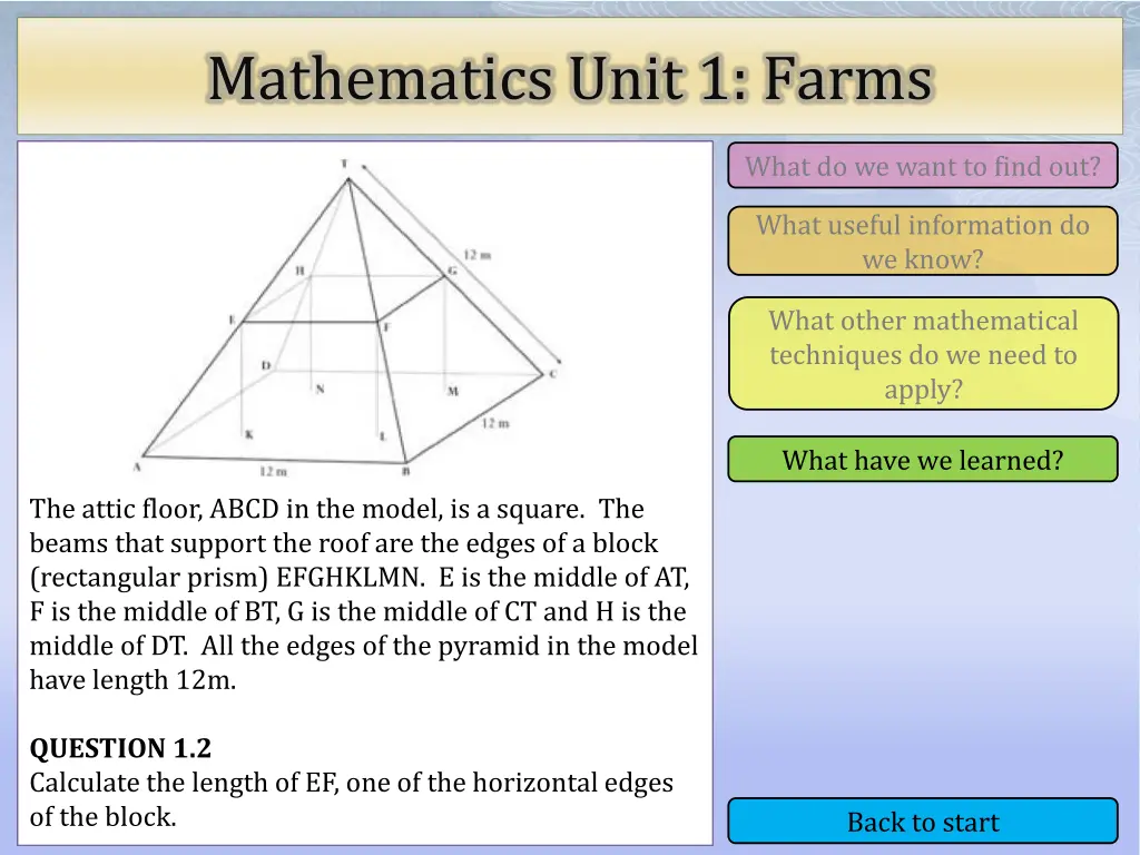 mathematics unit 1 farms 9