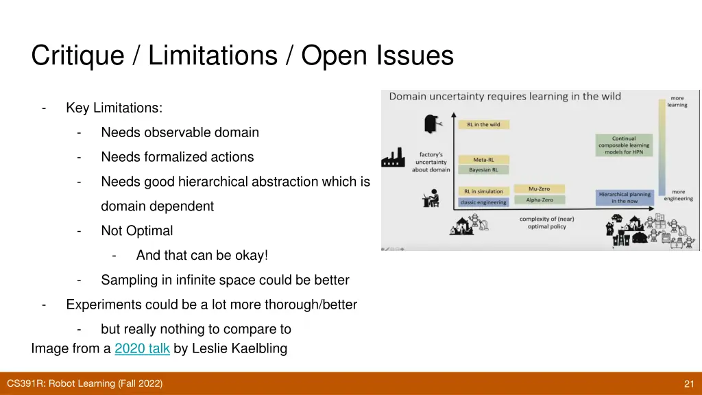 critique limitations open issues