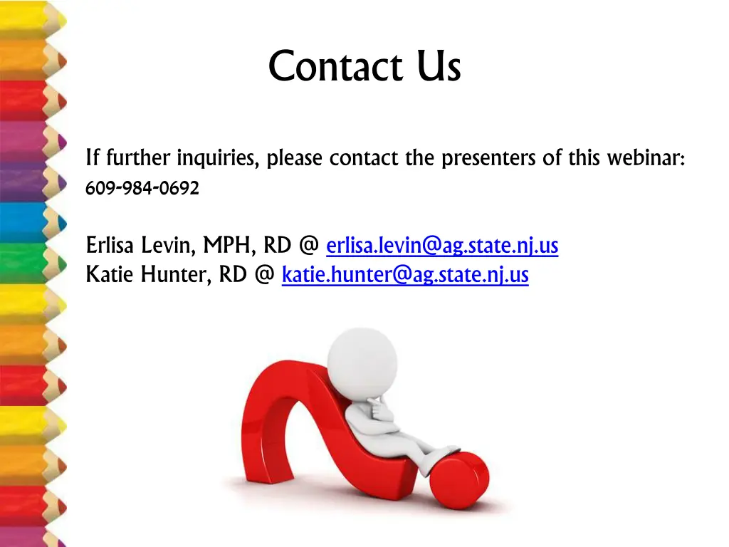 contact us