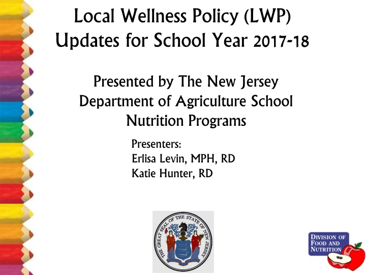 local wellness policy lwp updates for school year