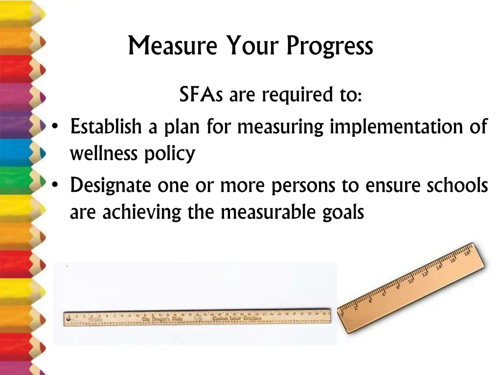 measure your progress