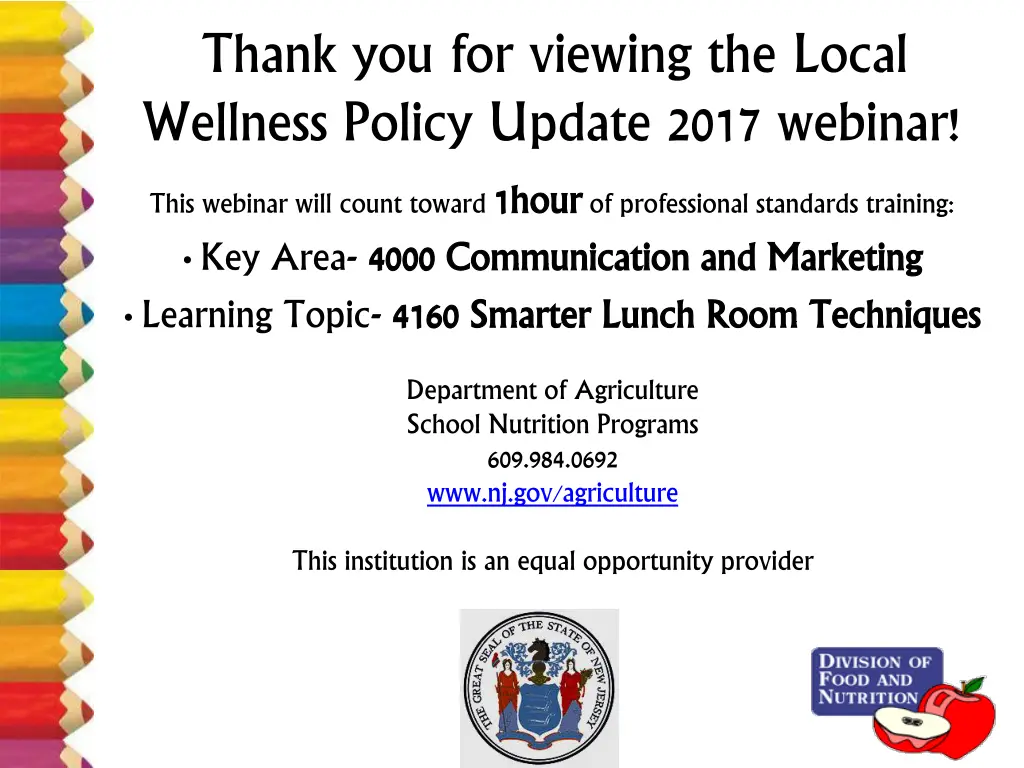thank you for viewing the local wellness policy