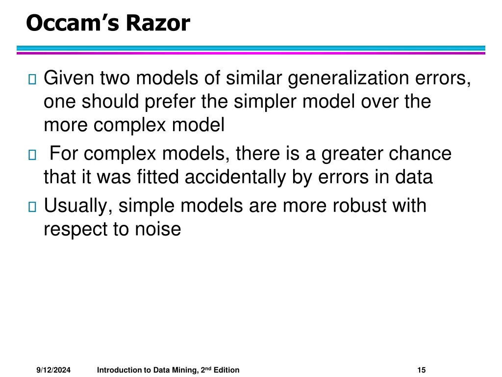 occam s razor