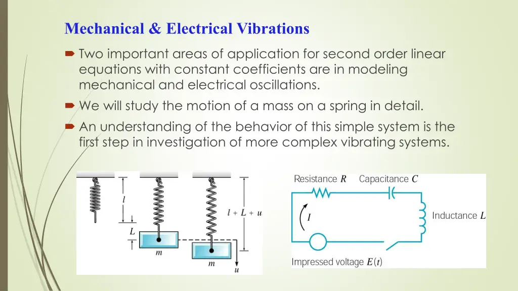 mechanical electrical vibrations