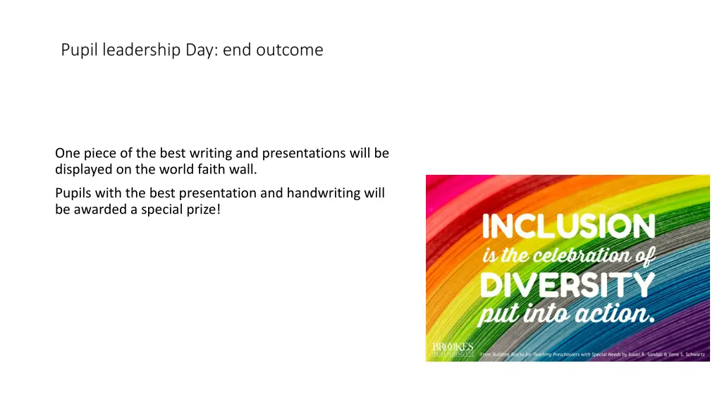 one piece of the best writing and presentations