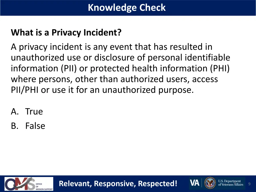knowledge check 2