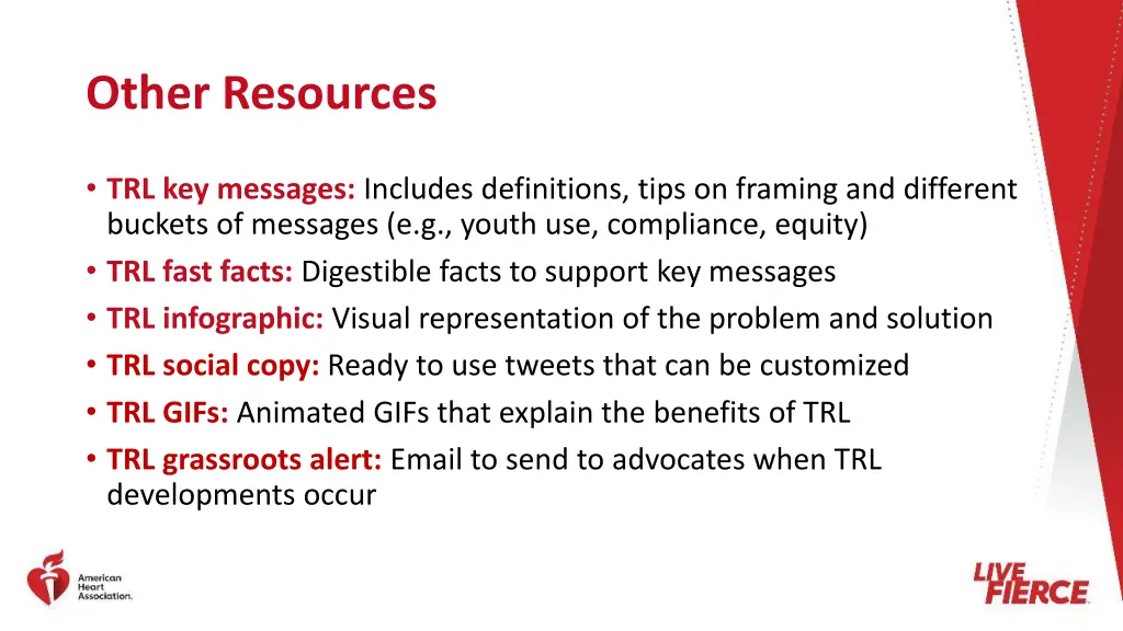 other resources