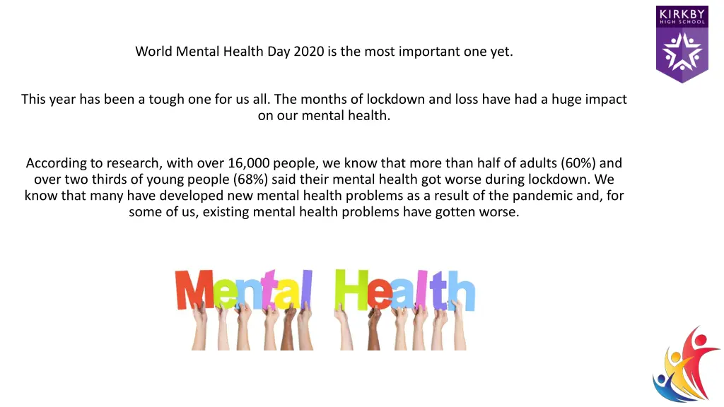 world mental health day 2020 is the most