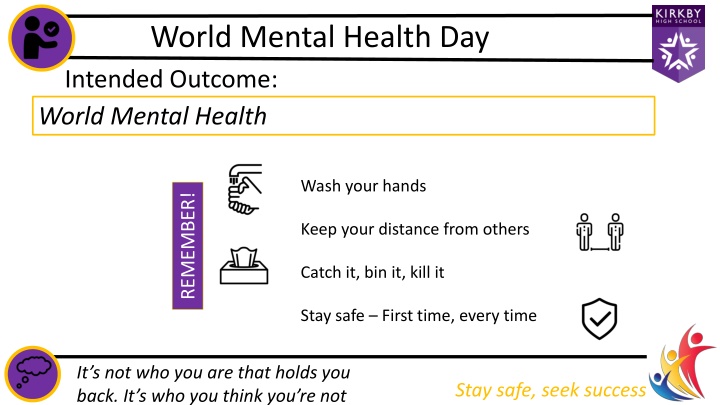 world mental health day intended outcome world