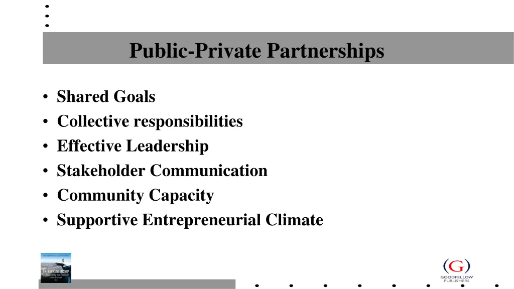 public private partnerships