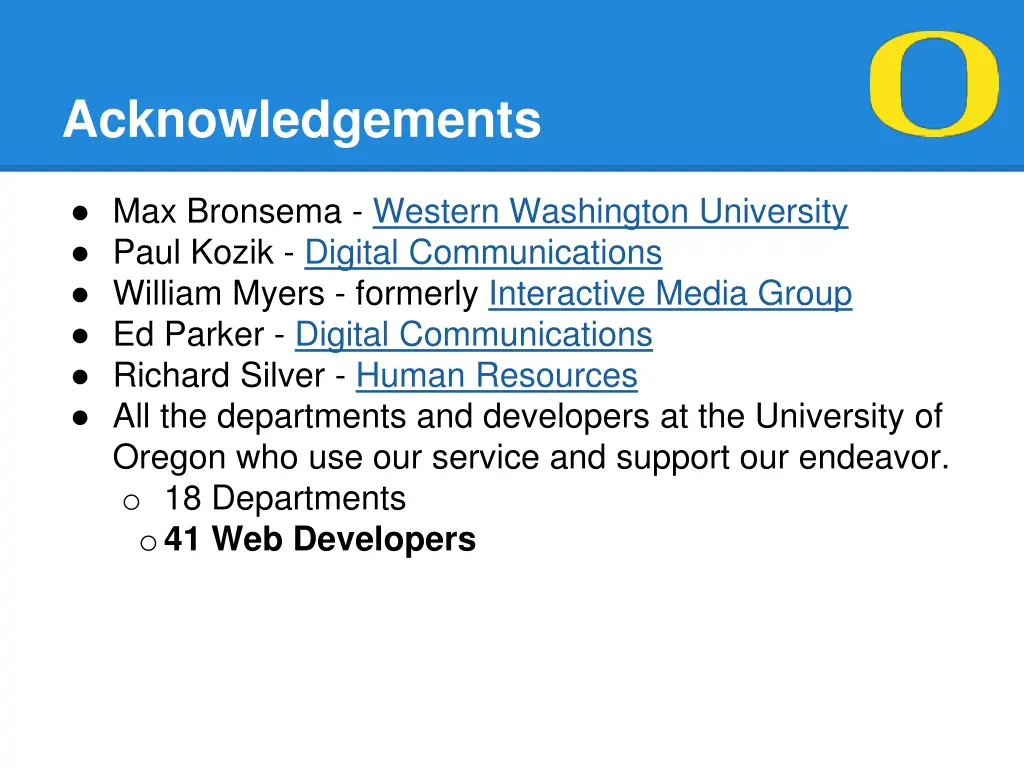 acknowledgements