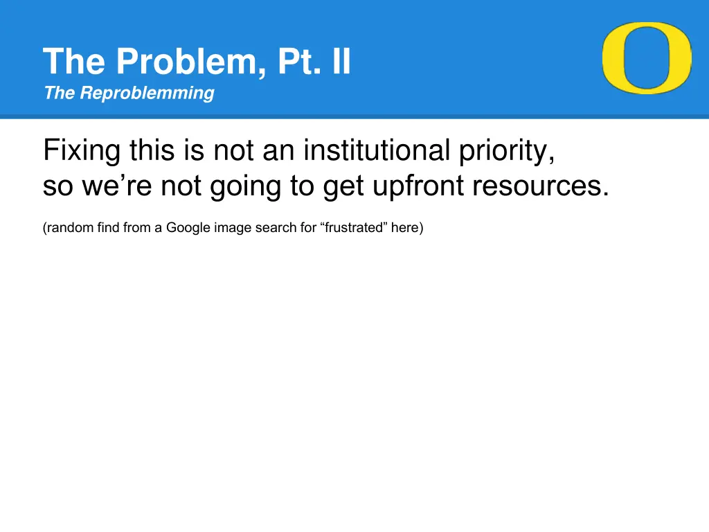 the problem pt ii the reproblemming 2