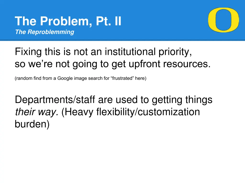 the problem pt ii the reproblemming 3