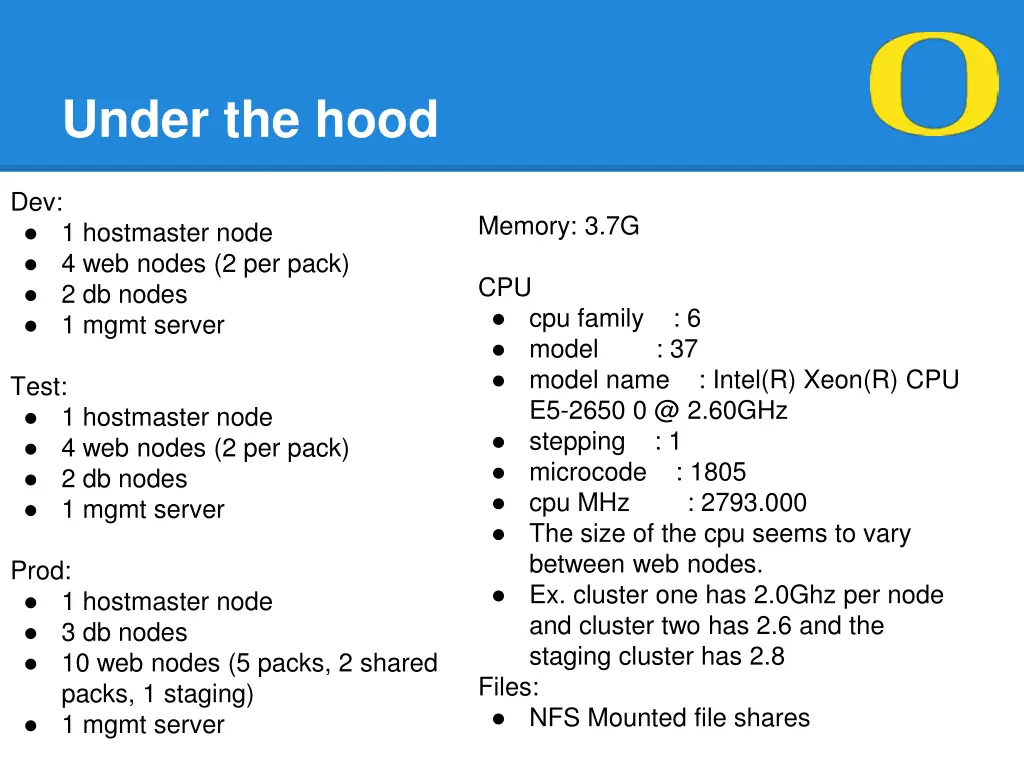 under the hood