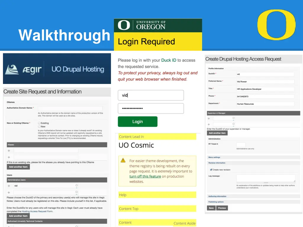 walkthrough