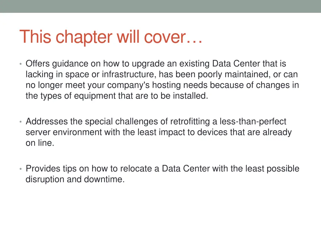 this chapter will cover