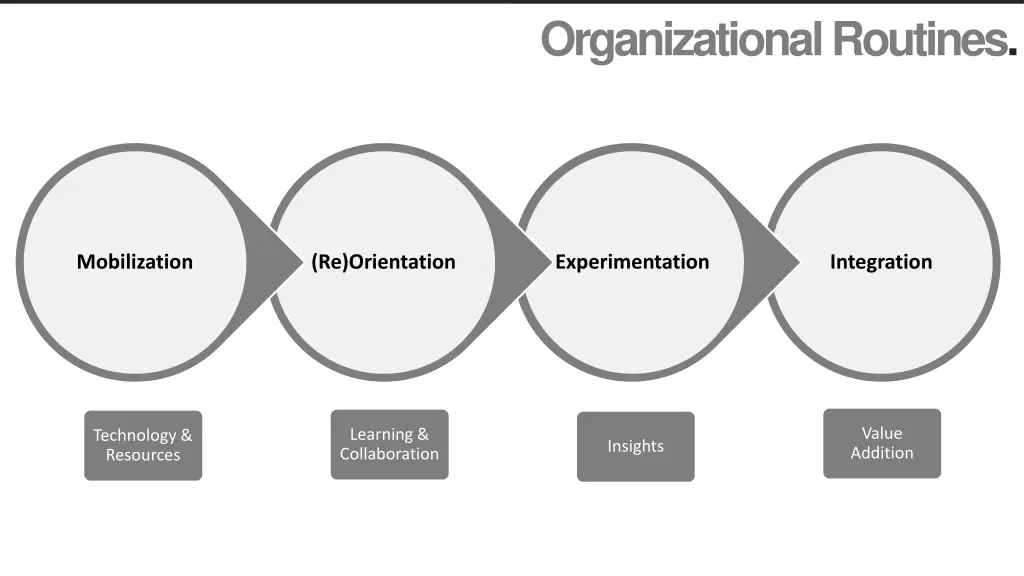 organizational routines