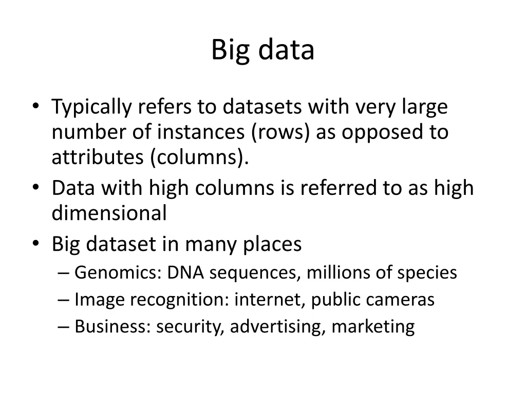 big data 1