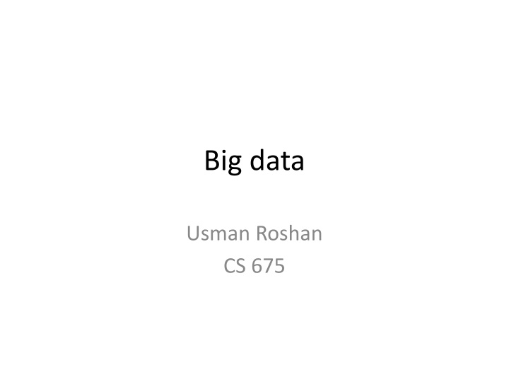 big data