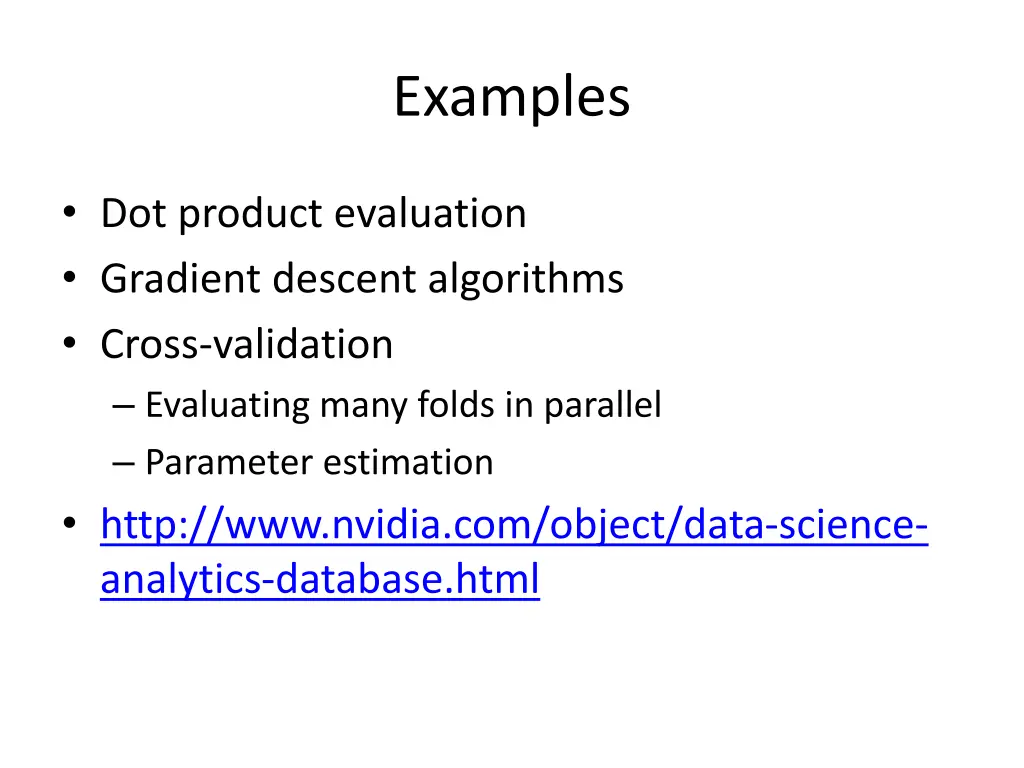 examples