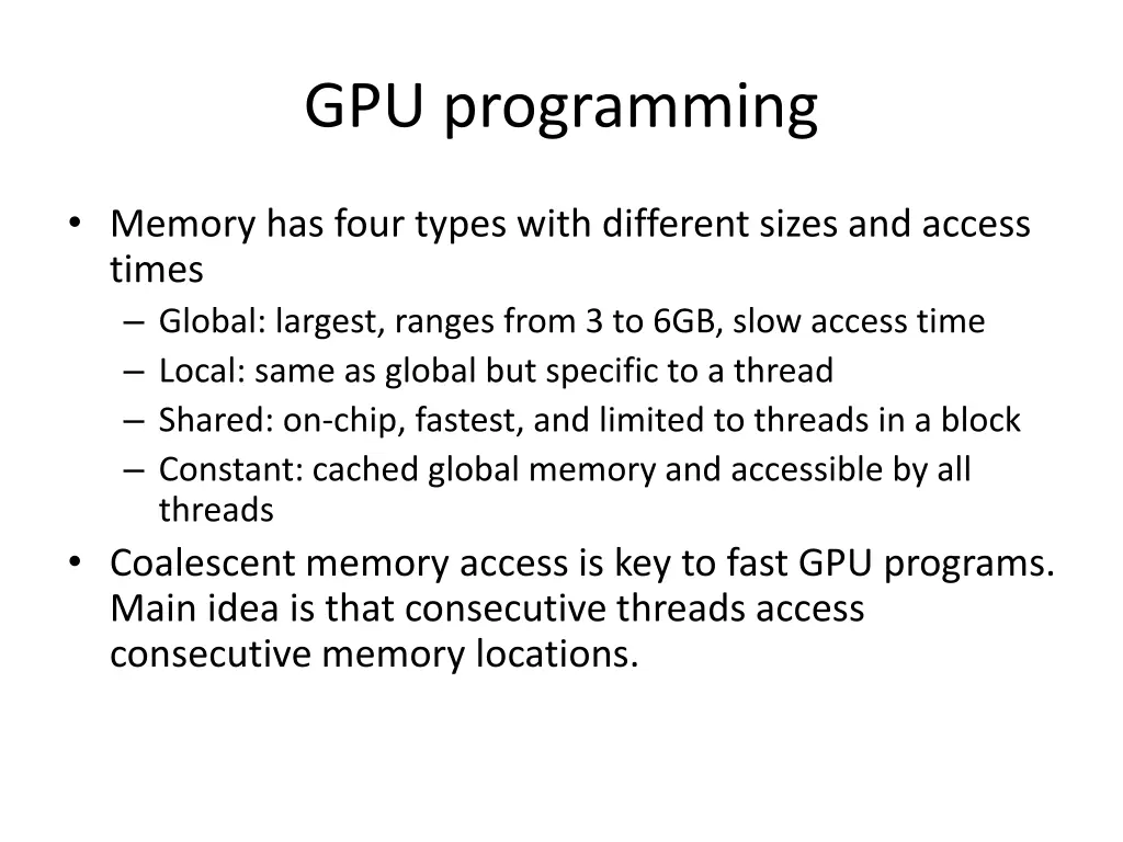 gpu programming