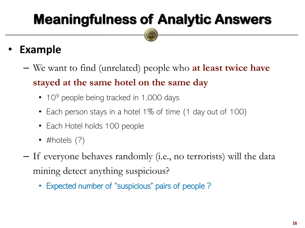 meaningfulness of analytic answers meaningfulness 2