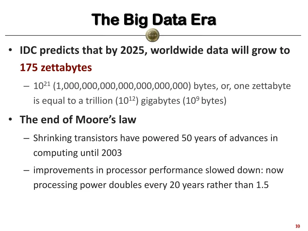 the big data era the big data era 2