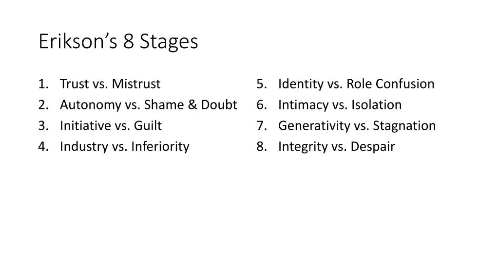 erikson s 8 stages