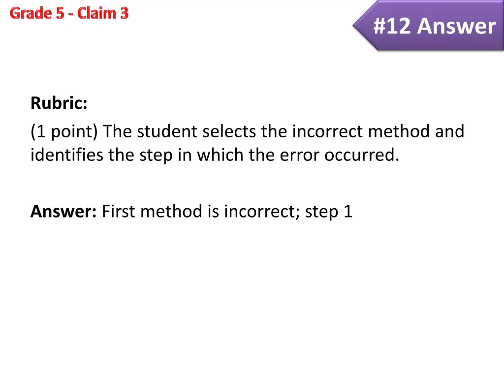 12 answer