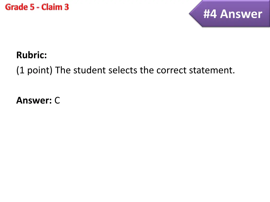 4 answer