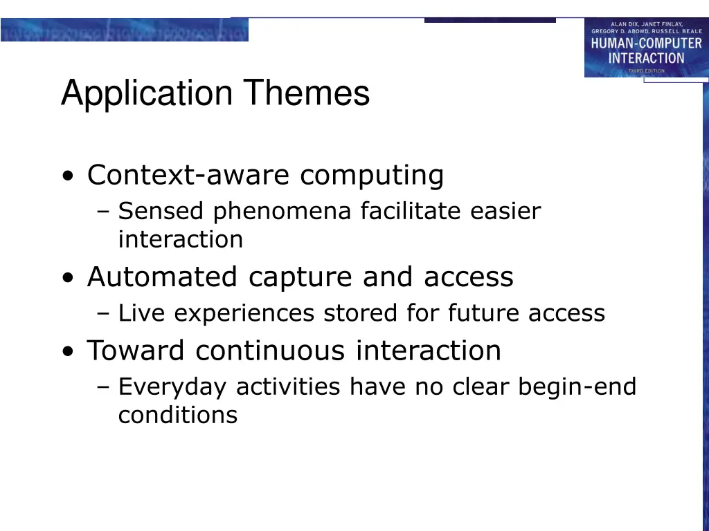 application themes