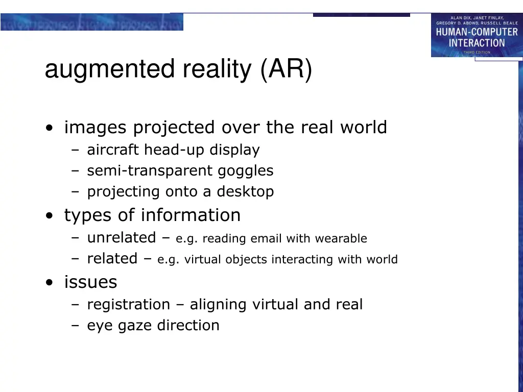 augmented reality ar
