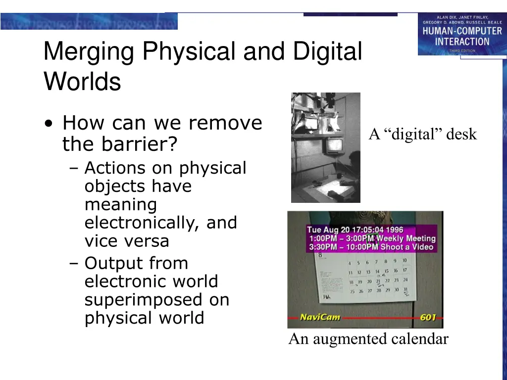 merging physical and digital worlds
