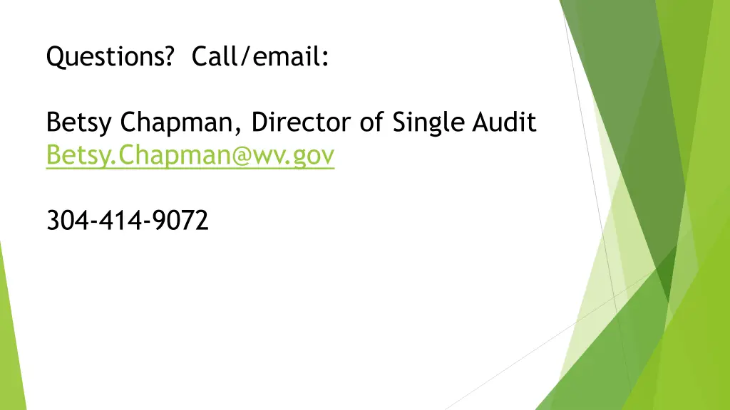 questions call email